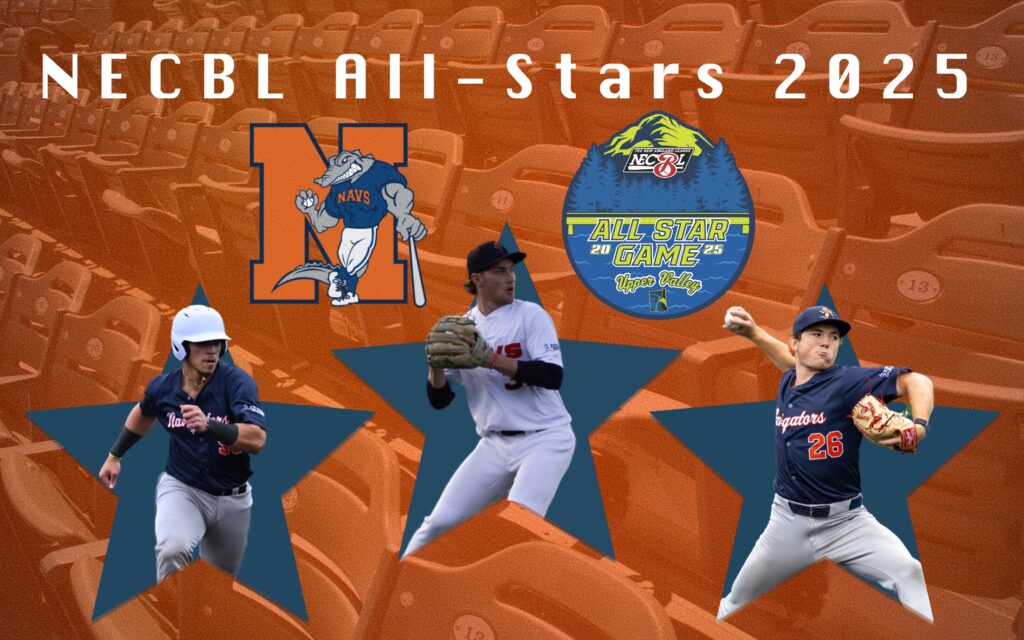 Navigators Trio Named 2025 NECBL All-Stars
