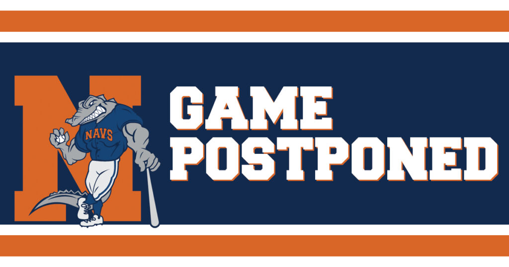 Tuesday’s Navigators Game at Danbury Postponed