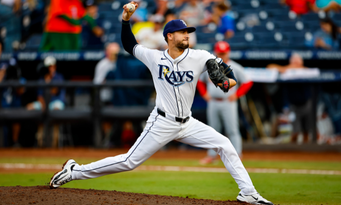 Former Navigator Brian Van Belle Makes MLB Debut for Tampa Bay Rays